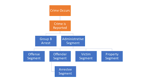 The association of each segment file in the NIBRS dataset.